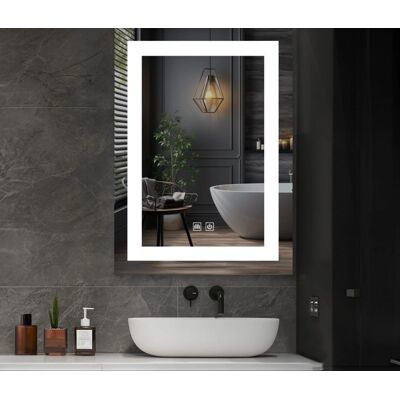 IREDA - LED 80x60 - IP44 - Fali"re - Fürdőszobai tükör IREDA - LED 80x60 - IP44 - Fali"re - Fürdőszobai tükör