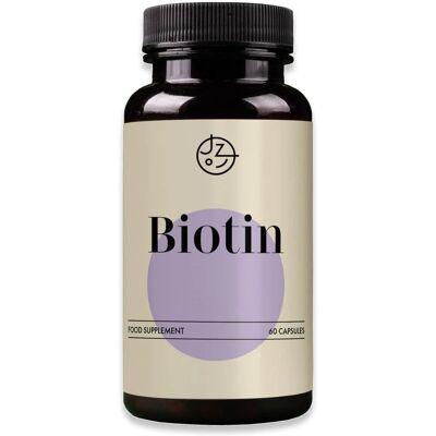 JEME ZDRAVO JEME ZDRAVO Biotin - Vysoce účinný Vitamin B7 - 60 Kapslí JEME ZDRAVO JEME ZDRAVO Biotin - Vysoce účinný Vitamin B7 - 60 Kapslí
