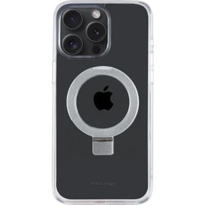 Mobile Origin iPhone 15 Pro Max RingMag Flexibles Plastik Cover - Transparent - Handyhülle Mobile Origin iPhone 15 Pro Max RingMag Flexibles Plastik Cover - Transparent - Handyhülle