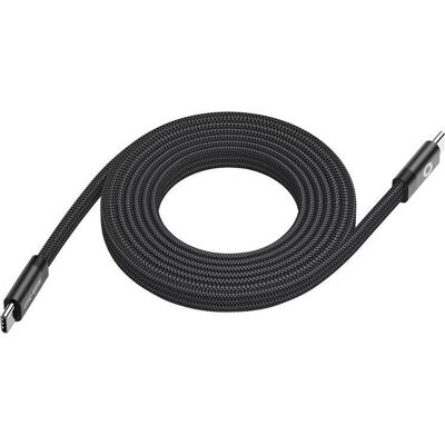 Mobile Origin Câble Magnétique Plat Breveté OriginalCable USB-C à USB-C - 1m - Noir - Câble USB Mobile Origin Câble Magnétique Plat Breveté OriginalCable USB-C à USB-C - 1m - Noir - Câble USB