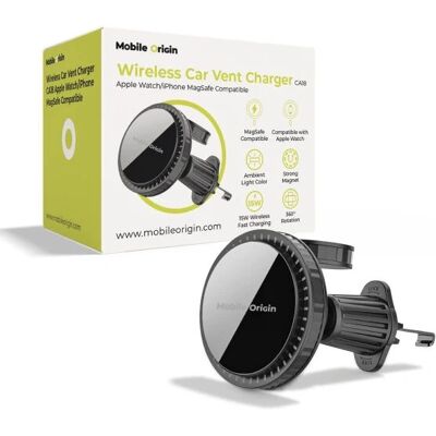 Mobile Origin - MO-WCVCH-CA18 - Silber - MagSafe - Auto-Ladegerät Mobile Origin - MO-WCVCH-CA18 - Silber - MagSafe - Auto-Ladegerät