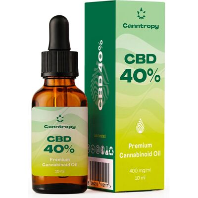 Olejek CBD Canntropy - 40%, 4000 mg, 10 ml Olejek CBD Canntropy - 40%, 4000 mg, 10 ml