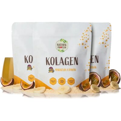 Kolagen NaturalProtein - Maracuja a banán - 1/3/5 kusů Kolagen NaturalProtein - Maracuja a banán - 1/3/5 kusů