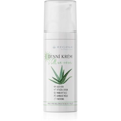 Crème de Jour Regina Aloe Vera - Hydratant pour Femmes - 50ml - Publicité Crème de Jour Regina Aloe Vera - Hydratant pour Femmes - 50ml - Publicité