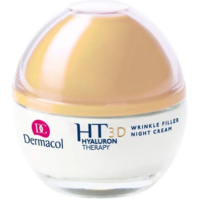 Crème de Nuit Hyaluron Therapy 3D Dermacol - Rajeunissante - 50ml - Publicité Crème de Nuit Hyaluron Therapy 3D Dermacol - Rajeunissante - 50ml - Publicité