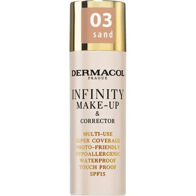 Dermacol Sand Hochdeckende Foundation SPF 15 - Foundation Dermacol Sand Hochdeckende Foundation SPF 15 - Foundation
