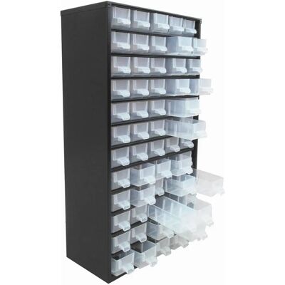 VISO Armoire à tiroirs métalliques - 60 Compartiments VISO Armoire à tiroirs métalliques - 60 Compartiments