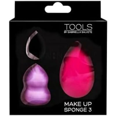 Gabriella Salvete Tools Gąbka do makijażu 3 szt. Gabriella Salvete Tools Gąbka do makijażu 3 szt.
