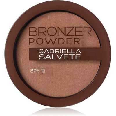 Gabriella Salvete Bronzer Powder - SPF 15 Shade 03 - 8g - Face Makeup Gabriella Salvete Bronzer Powder - SPF 15 Shade 03 - 8g - Face Makeup