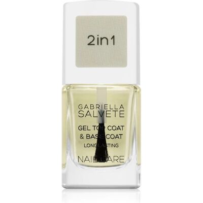 Gabriella Salvete Nail Care Top & Base Coat - Nourishing 11ml Gabriella Salvete Nail Care Top & Base Coat - Nourishing 11ml