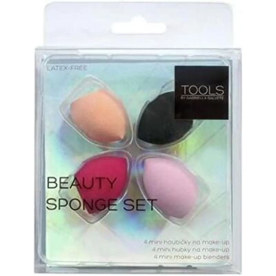 Gabriella Salvete - Ensemble d'Éponges Beauté - 4 pièces - Mini éponges de maquillage Gabriella Salvete - Ensemble d'Éponges Beauté - 4 pièces - Mini éponges de maquillage