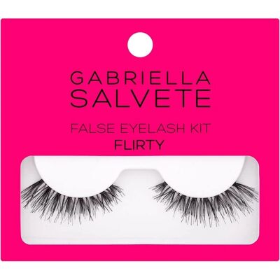 Gabriella Salvete - Flirty False Eyelash Kit - Umělé řasy s lepidlem Gabriella Salvete - Flirty False Eyelash Kit - Umělé řasy s lepidlem