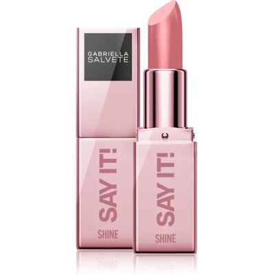 Gabriella Salvete Say It! And Shine! Lipstick - Long-lasting, High pigmentation, Glossy finish Gabriella Salvete Say It! And Shine! Lipstick - Long-lasting, High pigmentation, Glossy finish