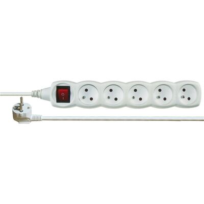 EMOS - P1515 - 5 m - 5 stopcontacten - Voedingsblok EMOS - P1515 - 5 m - 5 stopcontacten - Voedingsblok