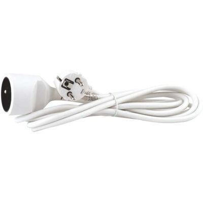 Emos P0113 Blanc 3 m - Cordon d'extension - Publicité Emos P0113 Blanc 3 m - Cordon d'extension - Publicité