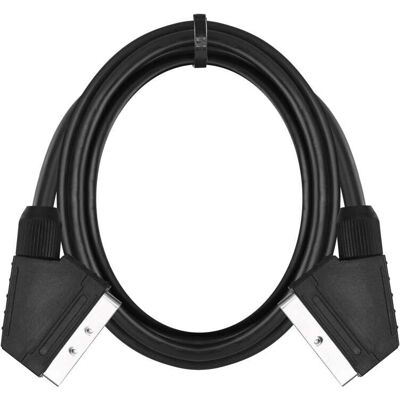 Emos SL2001 - Zwart SCART-kabel 1,5 m Emos SL2001 - Zwart SCART-kabel 1,5 m