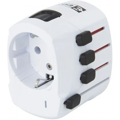 Adaptador de Enchufe Emos P0056 - Blanco Universal Adaptador de Enchufe Emos P0056 - Blanco Universal