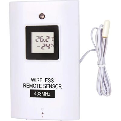 Emos White Wireless Weather Sensor - Weather Station Accessory Emos White Wireless Weather Sensor - Weather Station Accessory