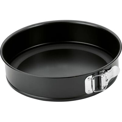 Moule à gâteau Tescoma Black Edition - Antiadhésif, Fond amovible, 24cm - Moule à pâtisserie Moule à gâteau Tescoma Black Edition - Antiadhésif, Fond amovible, 24cm - Moule à pâtisserie