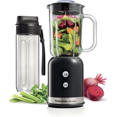 Tescoma President Smoothie Mixer - 0,6L, Anthrazit - Obst & Gemüse Tescoma President Smoothie Mixer - 0,6L, Anthrazit - Obst & Gemüse