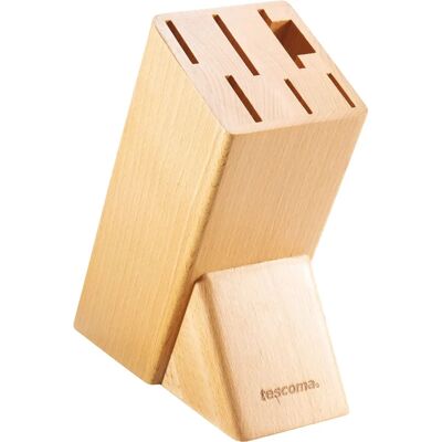 Tescoma Noblesse Knife Block - 6 Slots, Multifunctional Opening Tescoma Noblesse Knife Block - 6 Slots, Multifunctional Opening