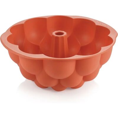 TESCOMA Orange Silikon-Backform - Hochwertig, Hitzebeständig, Leicht zu Reinigen TESCOMA Orange Silikon-Backform - Hochwertig, Hitzebeständig, Leicht zu Reinigen