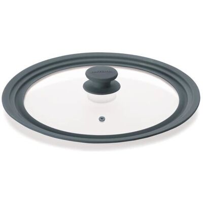 Tapa universal Tescoma - Vidrio y silicona 28-32cm Tapa universal Tescoma - Vidrio y silicona 28-32cm