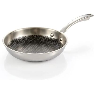 Tescoma SteelCRAFT Inox Frying Pan - 20cm - Non-stick, Induction-Safe Tescoma SteelCRAFT Inox Frying Pan - 20cm - Non-stick, Induction-Safe