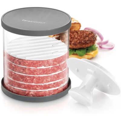 Tescoma Modèle 428736 Presse à hamburgers multifonction avec rangement Tescoma Modèle 428736 Presse à hamburgers multifonction avec rangement
