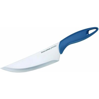 Couteau de Cuisine Tescoma 863030 Presto - Acier inoxydable, bleu, 20cm - Couteau Couteau de Cuisine Tescoma 863030 Presto - Acier inoxydable, bleu, 20cm - Couteau