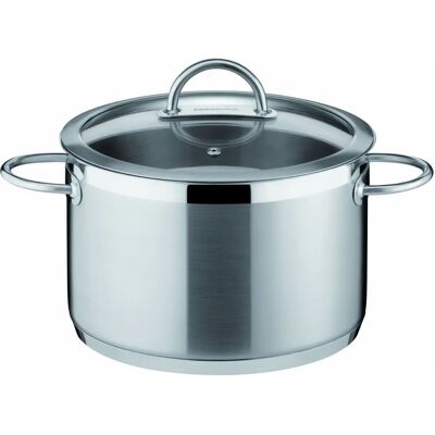 Pentola Profonda Tescoma Vision - 24cm, 7L, Acciaio inox Pentola Profonda Tescoma Vision - 24cm, 7L, Acciaio inox