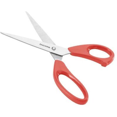 Tescoma Modell 888214 Rote Edelstahl-Schere 22 cm - Universal Schneidewerkzeug Tescoma Modell 888214 Rote Edelstahl-Schere 22 cm - Universal Schneidewerkzeug