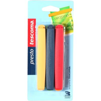 Tescoma Modell 420754 Lebensmittelclip - Verschiedene Farben Tescoma Modell 420754 Lebensmittelclip - Verschiedene Farben
