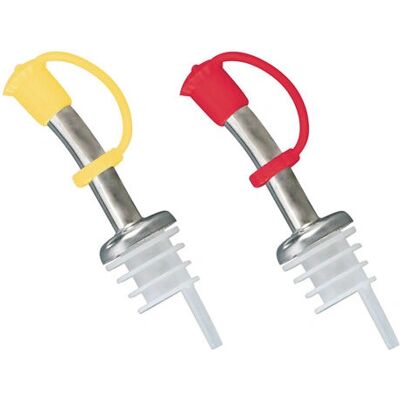 Tescoma Modell 420690 Flaschenverschluss - Tropffrei, Edelstahl, Gelb Tescoma Modell 420690 Flaschenverschluss - Tropffrei, Edelstahl, Gelb