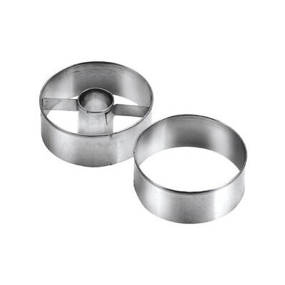Tescoma RVS Koekjesuitsteker Set - 2 stuks - 5,5cm Tescoma RVS Koekjesuitsteker Set - 2 stuks - 5,5cm
