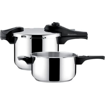 Tescoma Bio Exclusive+ Duo Schnellkochtopf Set - 4/6L Tescoma Bio Exclusive+ Duo Schnellkochtopf Set - 4/6L