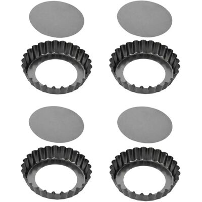 Tarteform TESCOMA Delícia 10cm 4 pièces Tarteform TESCOMA Delícia 10cm 4 pièces