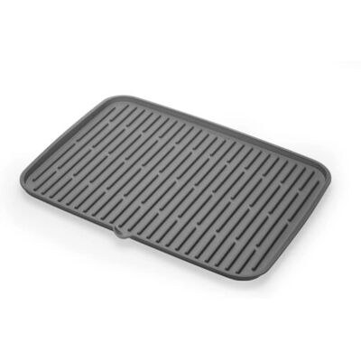 Organisateur de cuisine Tescoma - Égouttoir en silicone gris Organisateur de cuisine Tescoma - Égouttoir en silicone gris