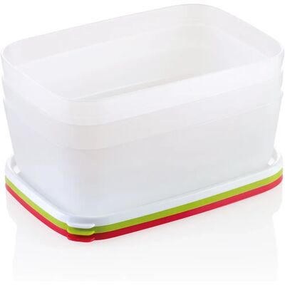 Tescoma Purity 1,5 l Aufbewahrungsdosen - Stapelbar, BPA-frei Tescoma Purity 1,5 l Aufbewahrungsdosen - Stapelbar, BPA-frei