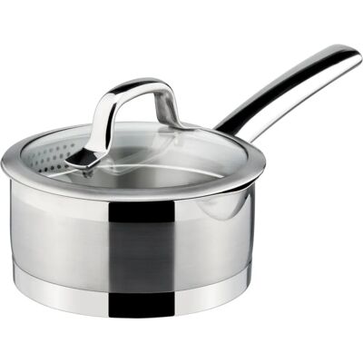 TESCOMA PRESIDENT Edelstahl 16cm 1,5L Kochtopf mit Siebeinsatz TESCOMA PRESIDENT Edelstahl 16cm 1,5L Kochtopf mit Siebeinsatz