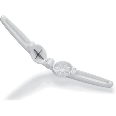 Éplucheur de châtaignes Tescoma - Lame dentelée en acier inoxydable - Blanc - Éplucheur de châtaignes Éplucheur de châtaignes Tescoma - Lame dentelée en acier inoxydable - Blanc - Éplucheur de châtaignes