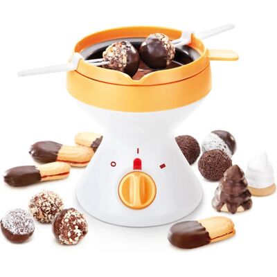 Tescoma Chokladsfondue med 6 gafflar - Elektrisk Tescoma Chokladsfondue med 6 gafflar - Elektrisk