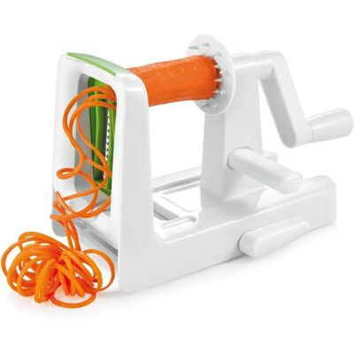 Tescoma Handy Zöldségspirálozó - Kézi, 3 pengék, 25x14 cm Tescoma Handy Zöldségspirálozó - Kézi, 3 pengék, 25x14 cm