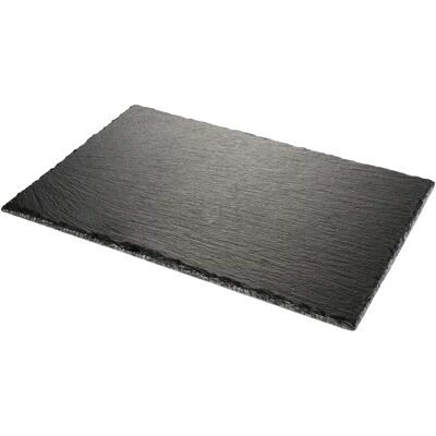 Assiette en ardoise Tescoma - 35x25cm Plat de Service Assiette en ardoise Tescoma - 35x25cm Plat de Service