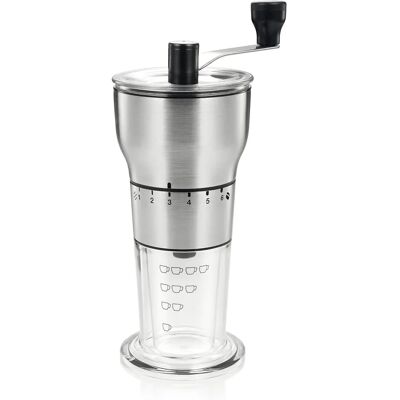 Tescoma GrandChef Handmatige Koffiemolen - 6 Instellingen, Keramisch, Compact Tescoma GrandChef Handmatige Koffiemolen - 6 Instellingen, Keramisch, Compact