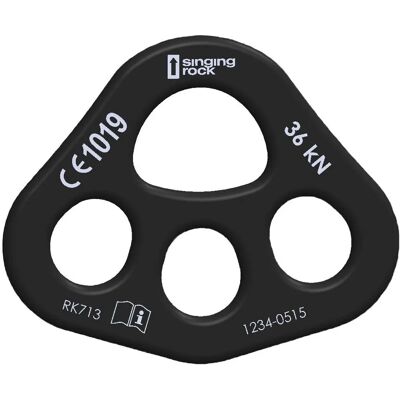 Singing Rock Placa Multi-Anclaje 1/3 - Equipo de escalada Singing Rock Placa Multi-Anclaje 1/3 - Equipo de escalada