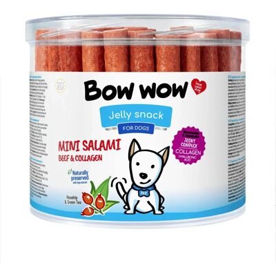 Mini Salami Wołowe Bow Wow - Przysmak dla psa Mini Salami Wołowe Bow Wow - Przysmak dla psa