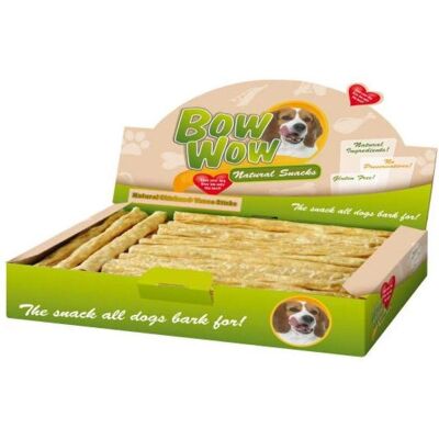 Naturalne pałeczki z kurczaka Bow Wow dla psów - 50 sztuk Naturalne pałeczki z kurczaka Bow Wow dla psów - 50 sztuk