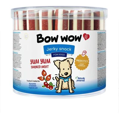Bow Wow Yum Yums Uzené Maso Psí Pamlsky - Psí Pamlsky Bow Wow Yum Yums Uzené Maso Psí Pamlsky - Psí Pamlsky