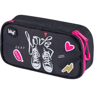 Trousse BAAGL avec Compartiment Pliant - Étui Scolaire - Publicité Trousse BAAGL avec Compartiment Pliant - Étui Scolaire - Publicité
